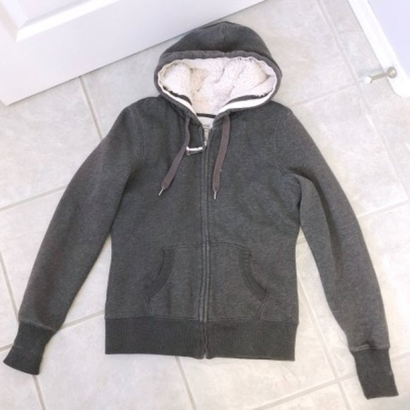 Grey Sweater Hoodie Size M - Picture 4 of 7